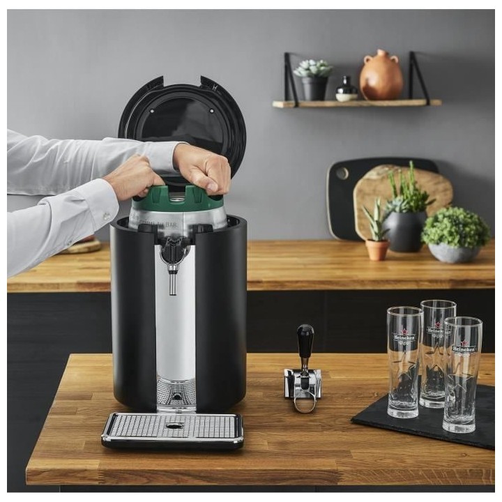 KRUPS Beertender VB450E10 Compact Machine biere pression, Compatible f