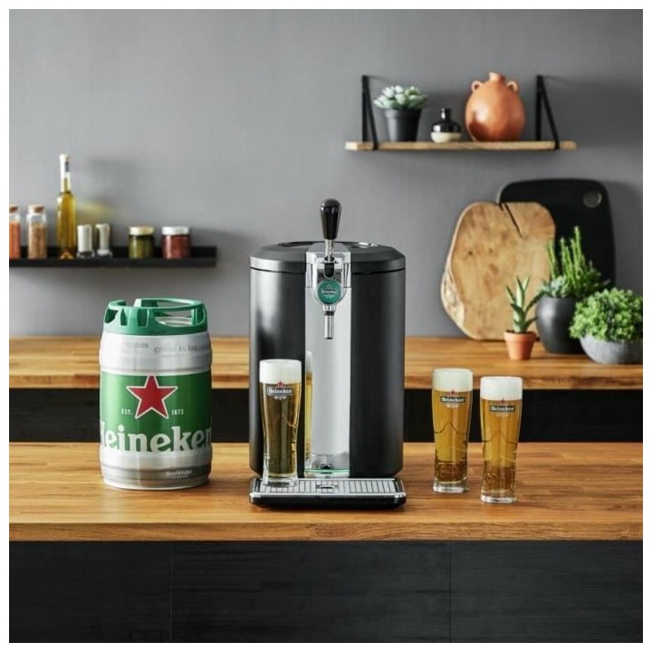 KRUPS Beertender VB450E10 Compact Machine biere pression, Compatible f