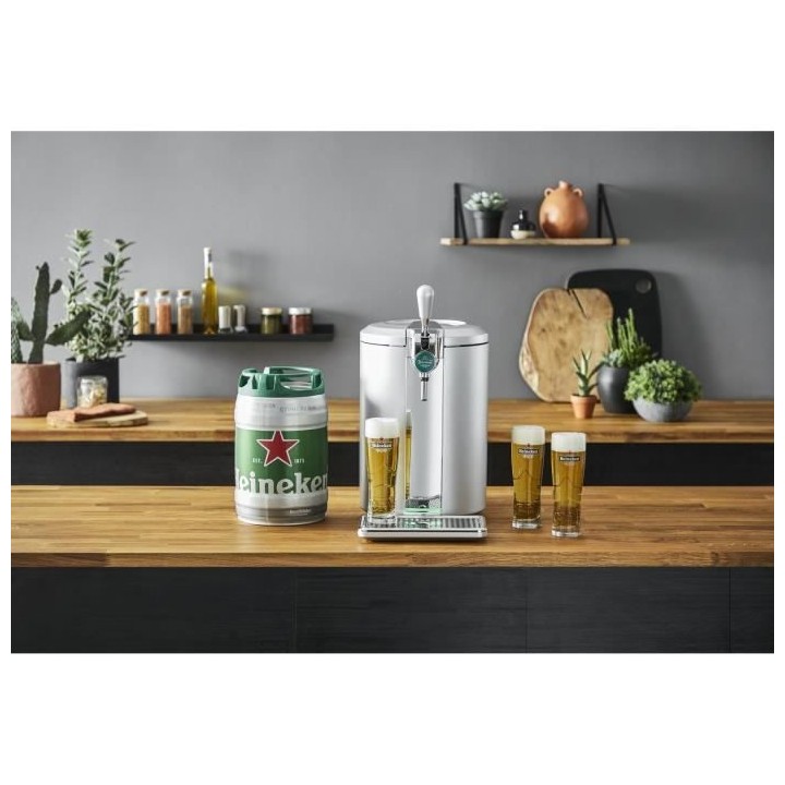 KRUPS Beertender VB452E10 Compact Machine a biere pression, Compatible