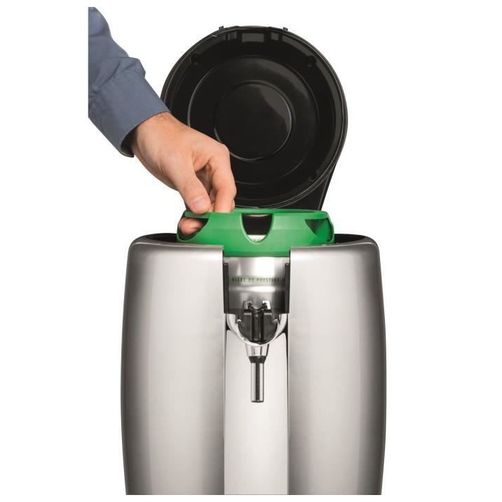 KRUPS YY2931FD Beertender, Machine a biere pression + 2 verres a biere