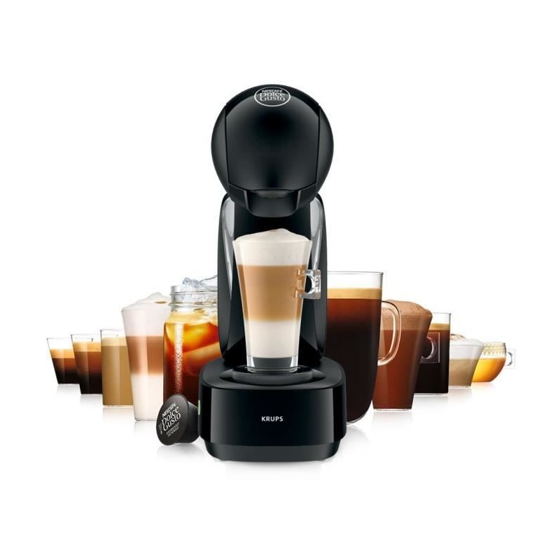 KRUPS NESCAFE DOLCE GUSTO YY3878FD Infinissima Machine a café capsules, Multi-boissons, Grand Réservoir amovible, Pression 15