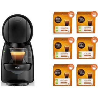 KRUPS YY4511FD Nescafé Dolce Gusto Piccolo XS Machine a café + 6 boi