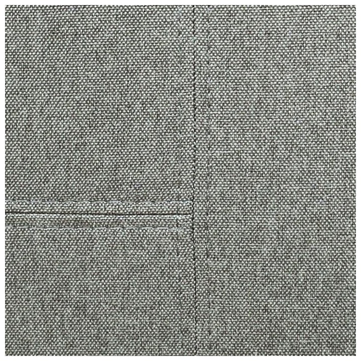 Lit coffre adulte MARTIN - Couchage 140x190 cm - Gris clair - Sommier