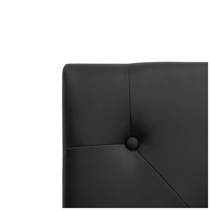 MILES Lit coffre adulte contemporain 160 x 200 cm Tete de lit capitonn