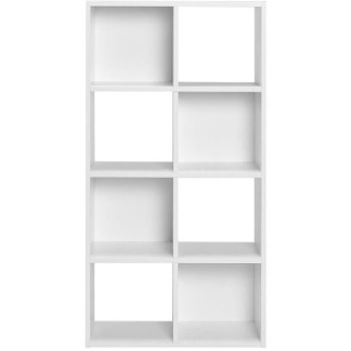 Meuble de rangement MIXCLUB 8 cases - Blanc - L 61,2 x P 30 x H 120,7