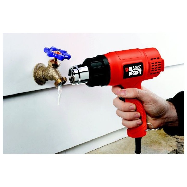 Décapeur Thermique Filaire BLACK+DECKER - Poignée pistolet 1750W 570