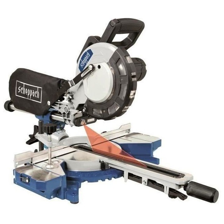 Scie a onglet radiale SCHEPPACH 216 mm HM81LXU - 2000 W