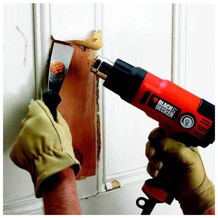 Décapeur Thermique Filaire 2200W BLACK+DECKER (livré dans un coffret