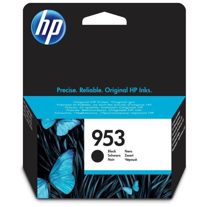 HP 953 Cartouche d'encre noire authentique (L0S58AE) pour HP OfficeJet