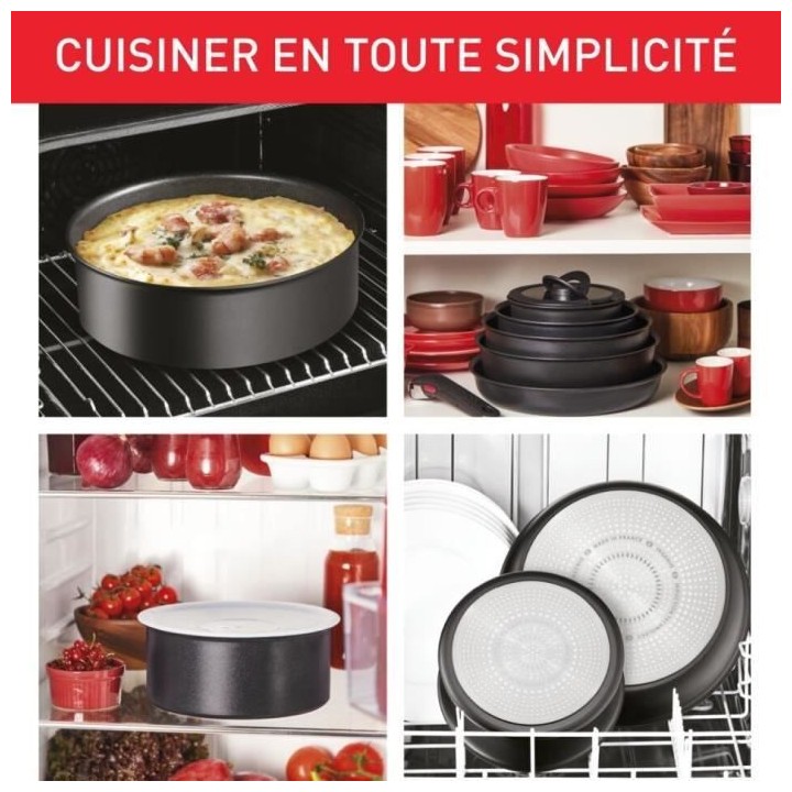 TEFAL INGENIO EXPERTISE Poele L6500302 22cm Tous feux dont induction