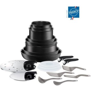 TEFAL L6549802 Ingenio Performance Batterie de cuisine 20p, Revetement
