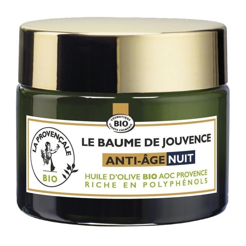 Baume de Jouvence LA PROVENCALE BIO Anti-Âge Nuit - 50 ml