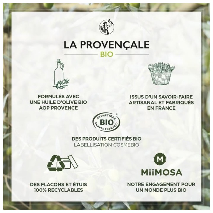 Baume de Jouvence LA PROVENCALE BIO Anti-Âge Nuit - 50 ml