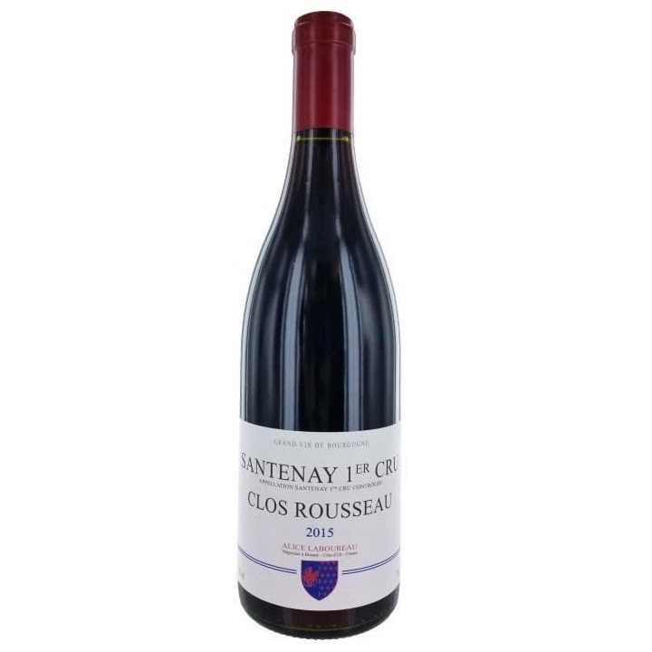 Alice Laboureau Clos Rousseau 2015 Santenay - Vin rouge de Bourgogne