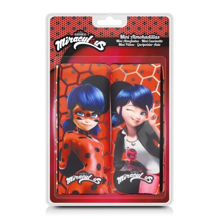 LADYBUG 2 MINI FOURREAUX MIRACULOUS