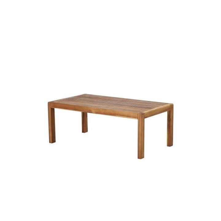 Salon de jardin en bois d'acacia FSC et tissage en corde 4 personnes B