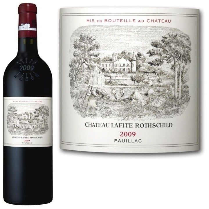 Château Lafite Rothschild 2009 Pauillac - Vin rouge de Bordeaux
