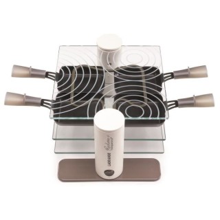 LAGRANGE Raclette Transparence 009404 - 600 W - Verre trempé - 4 pers