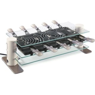 LAGRANGE - Raclette 10 Transparente - Appareil a raclette 10 personnes