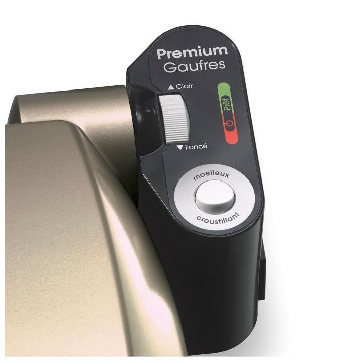 LAGRANGE 019323 Gaufrier Premium + 2 jeux de plaques Gaufres et Panini