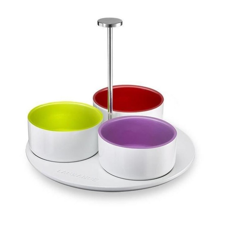 LAGRANGE 349018 Appareil a fondue + 3 ramequins - 900W - 8 fourchettes