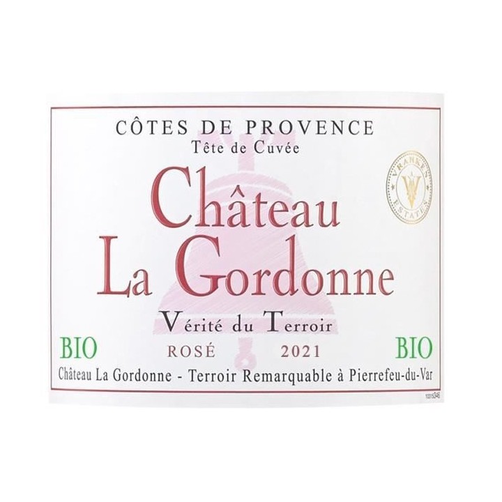 Château La Gordonne Vérité du Terroir Côtes de Provence - Vin ros