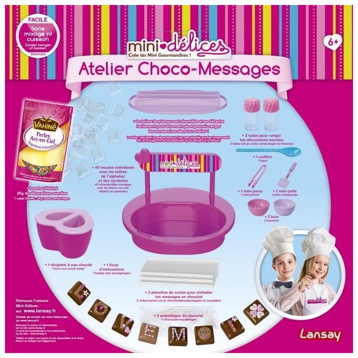 LANSAY - MINI DÉLICES - Atelier Choco-Messages - Activités Artistiqu