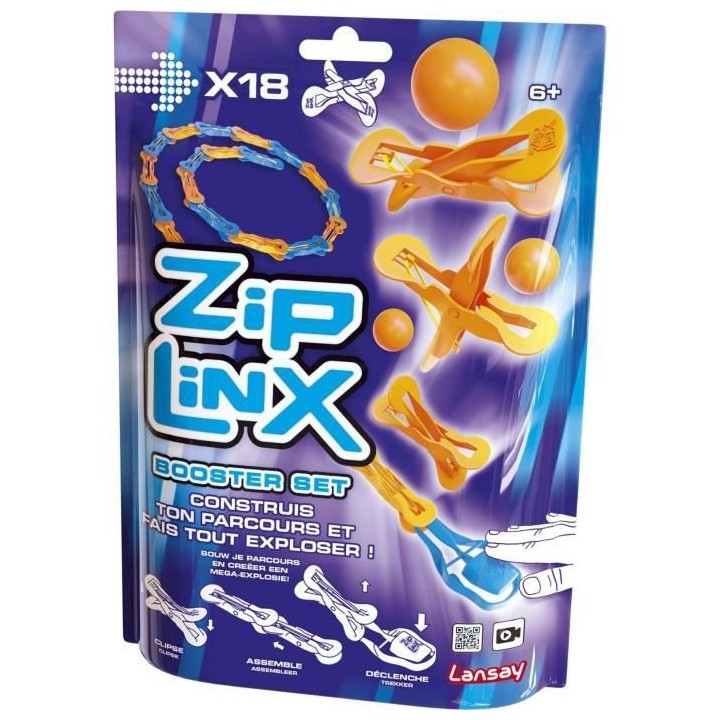 LANSAY - ZIPLINX - Booster Set - Jeu de Plein Air - Des 6 ans