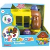 LANSAY - HE OUA-OUA - Autobus - Playset avec 2 figurines et 9 accessoires - Préscolaire - Des 3 ans