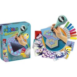 LANSAY - PIXELO - Illusions 3D - Activités Artistiques - Dessin et Coloriage - Des 7 ans