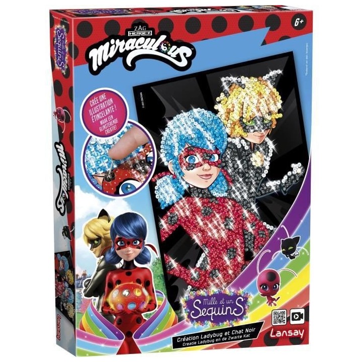 LANSAY - MILLE ET UN SEQUINS - Miraculous - Activités Artistiques - S