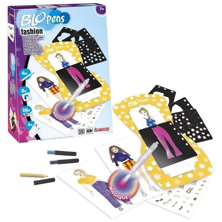 LANSAY - BLOPENS FASHION - Mon Kit de Stylisme - Activités Artistique