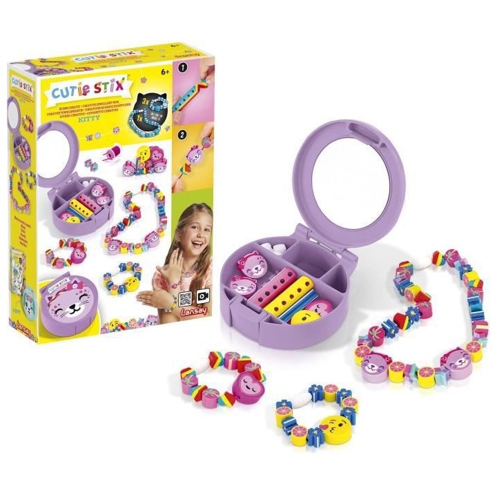 LANSAY - CUTIE STIX - Écrin Créatif - Activités Artistiques - Créa