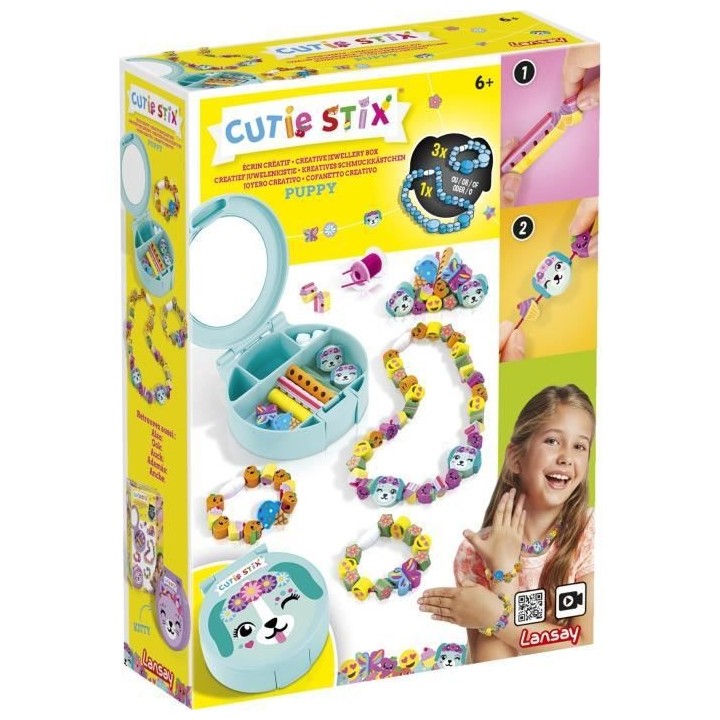 LANSAY - CUTIE STIX - Écrin Créatif - Activités Artistiques - Créa