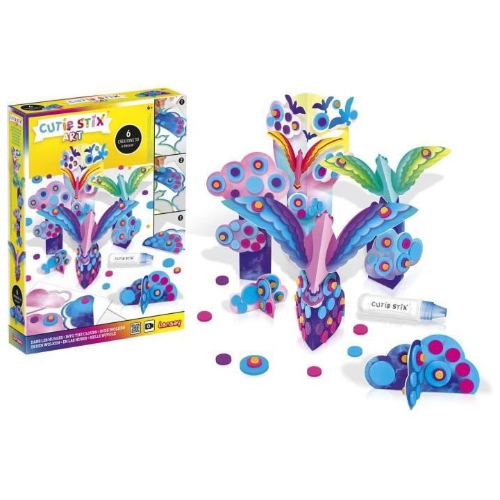 LANSAY - Cutie Stix Art - Dans les nuages