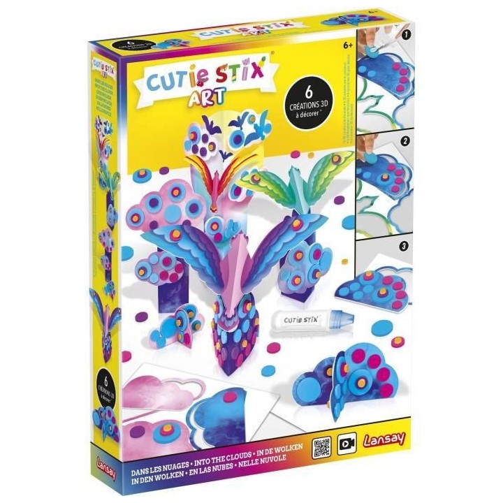 LANSAY - Cutie Stix Art - Dans les nuages