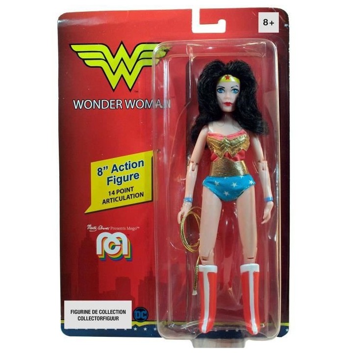 LANSAY - MEGO - DC Comics - Wonder Woman - 20 cm - 14 points d'articul