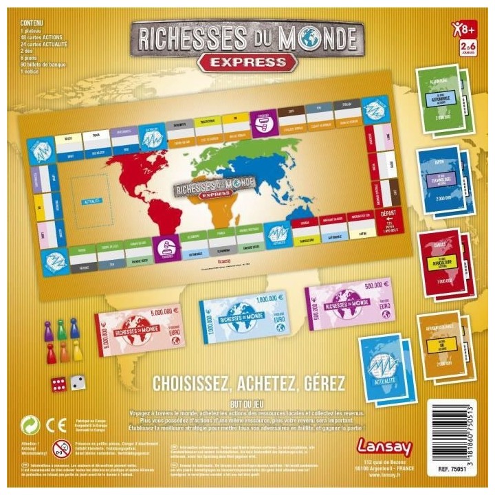 RICHESSES DU MONDE EXPRESS