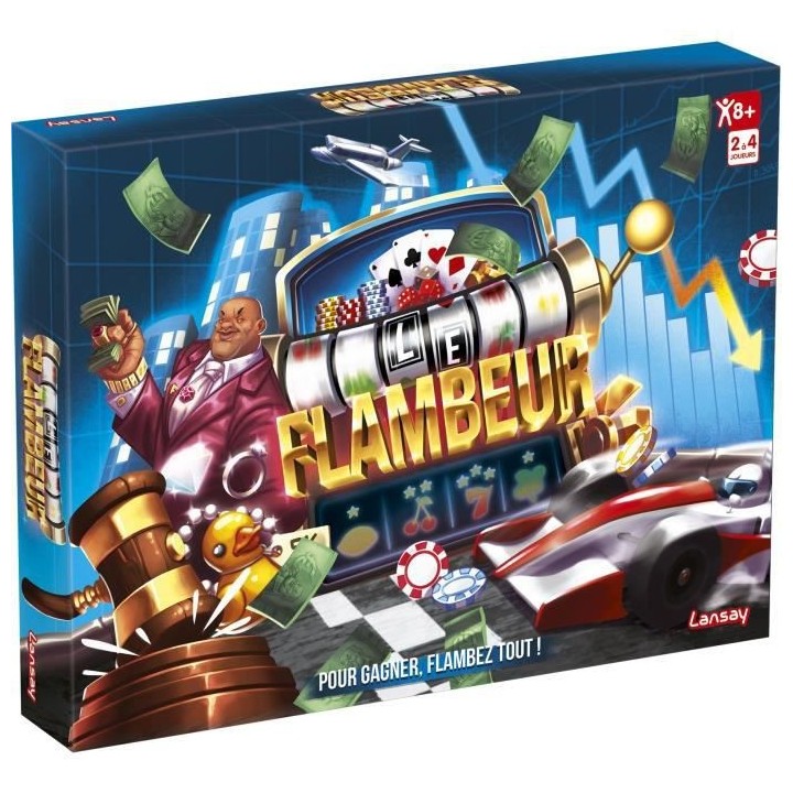 LANSAY - LE FLAMBEUR - Jeu de société - 2 a 4 joueurs - Des 8 ans