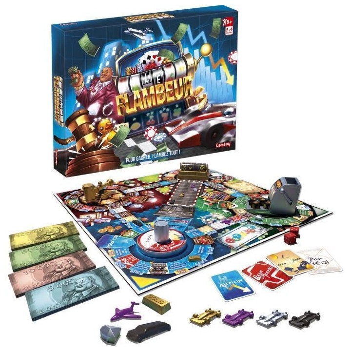 LANSAY - LE FLAMBEUR - Jeu de société - 2 a 4 joueurs - Des 8 ans