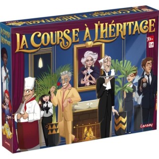 LANSAY - LA COURSE A L'HÉRITAGE - Jeu de société - 2 a 6 joueurs -