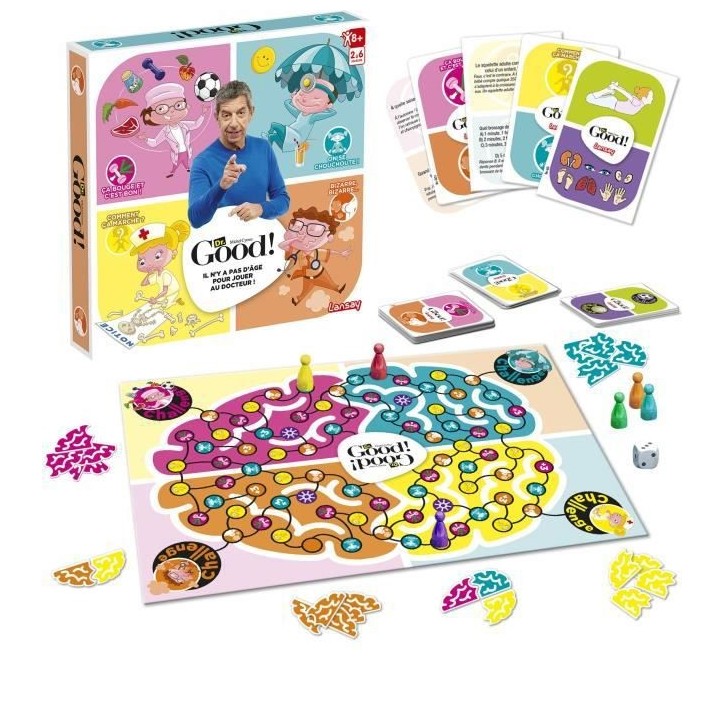 JEUX LANSAY - Dr Good - Jeu de société - 2 a 6 joueurs - Des 8 ans