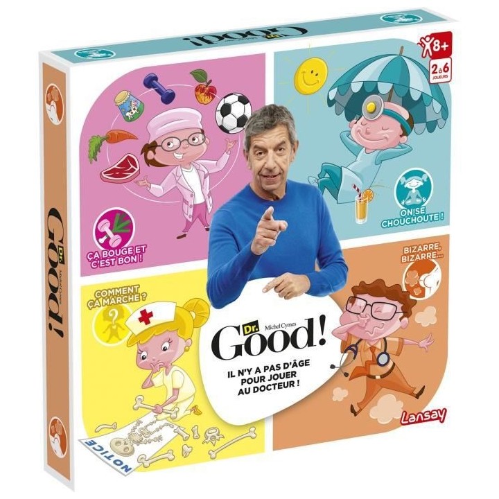 JEUX LANSAY - Dr Good - Jeu de société - 2 a 6 joueurs - Des 8 ans
