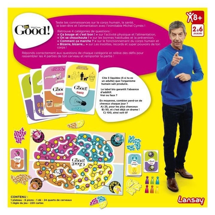 JEUX LANSAY - Dr Good - Jeu de société - 2 a 6 joueurs - Des 8 ans