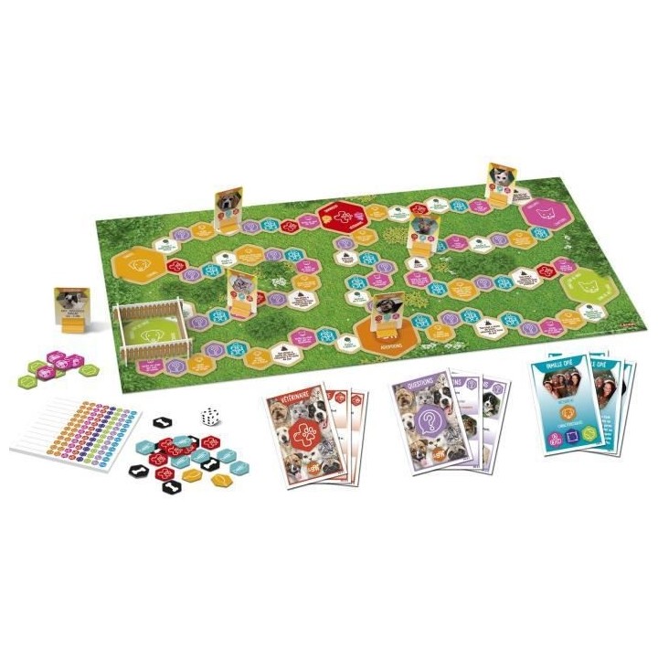 LANSAY - SPA - ADOPTEZ-LES TOUS ! - Jeu de société - 2 a 6 joueurs -