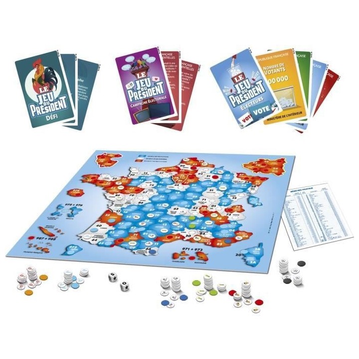 LANSAY - LE JEU DU PRÉSIDENT – Jeu de société - 2 a 6 joueurs - D