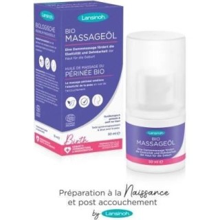 LANSINOH Huile de massage du Périnée Bio 50ml