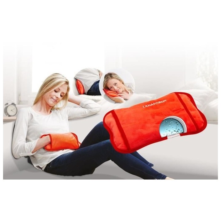 LANAFORM HAND WARMER ORANGE - Bouillotte rechargeable - Chaleur et con