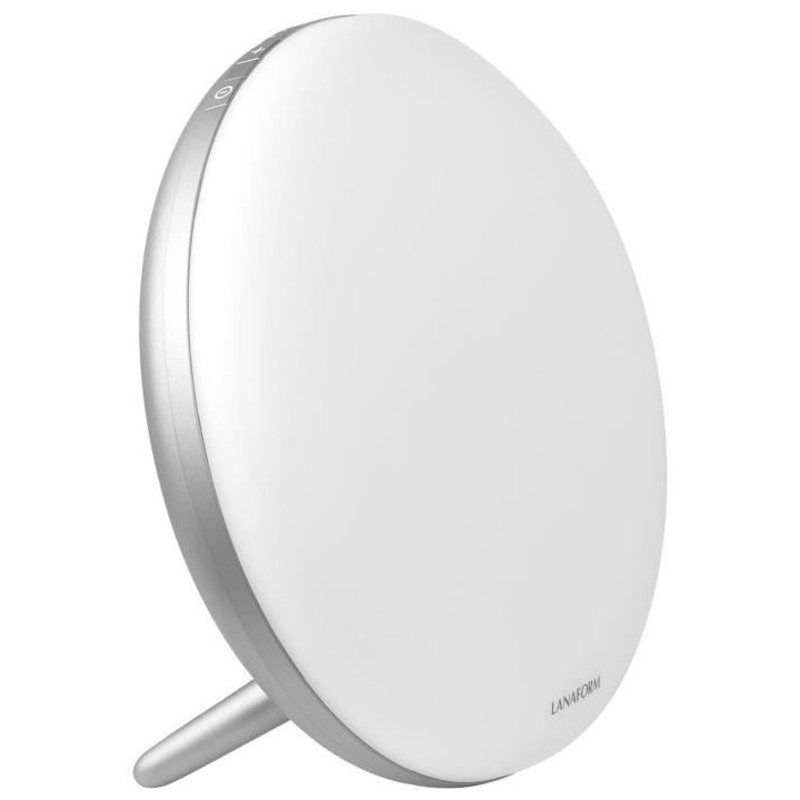 LANAFORM LUMINO LED SILVER - Lampe de luminothérapie pour atténuer l