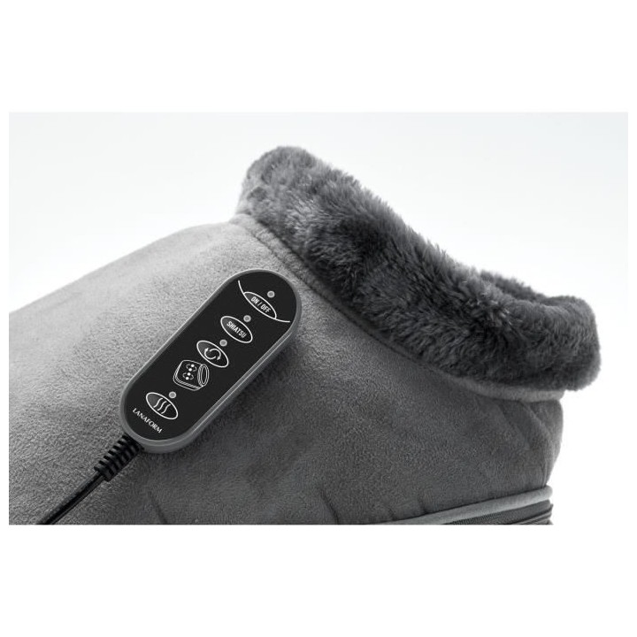 LANAFORM 2 EN 1 SHIASTU - Appareil de massage - 4 tetes rotatives a do